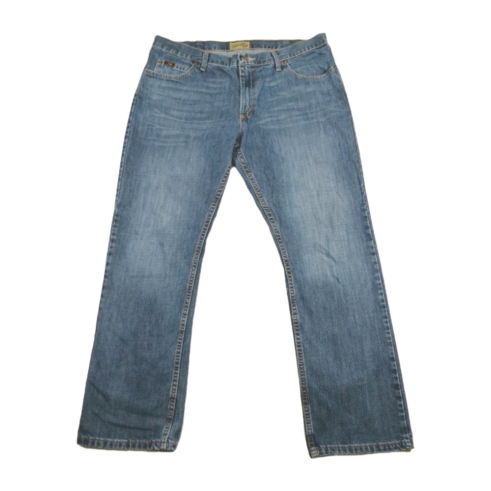 Wrangler 20X Jeans Mens Size 38x32 Style 02 Medium Wash Cowboy Competition